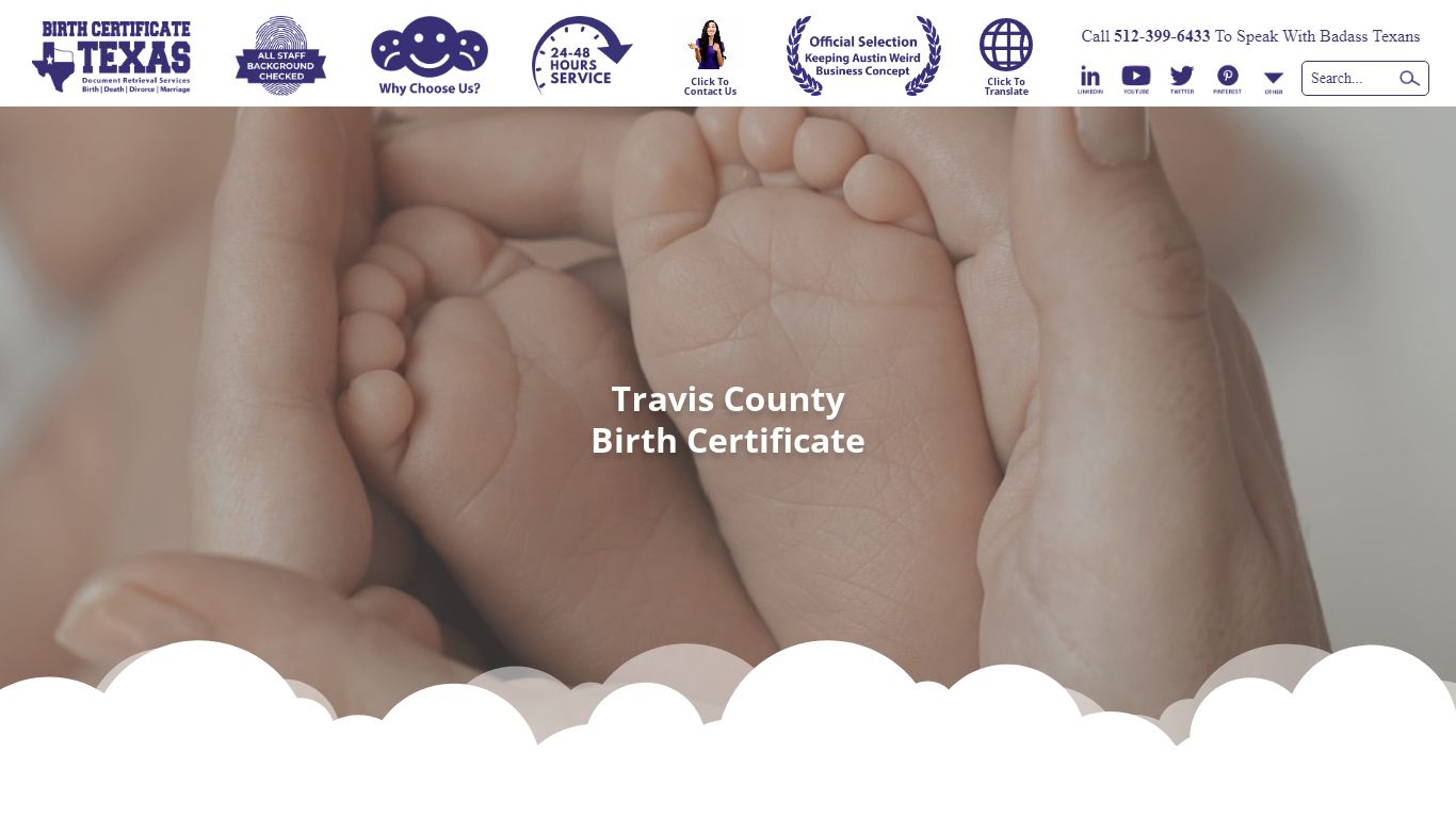 Travis County Birth Certificate